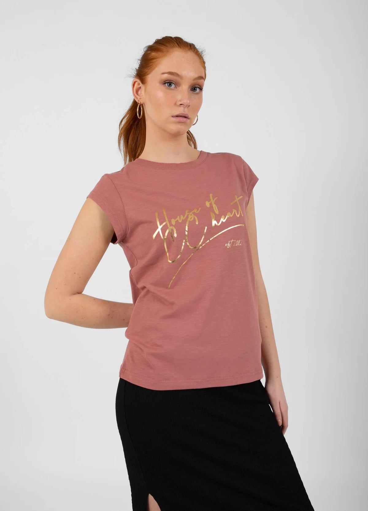 Coster Copenhagen Heart House T-Shirt - Apple Butter