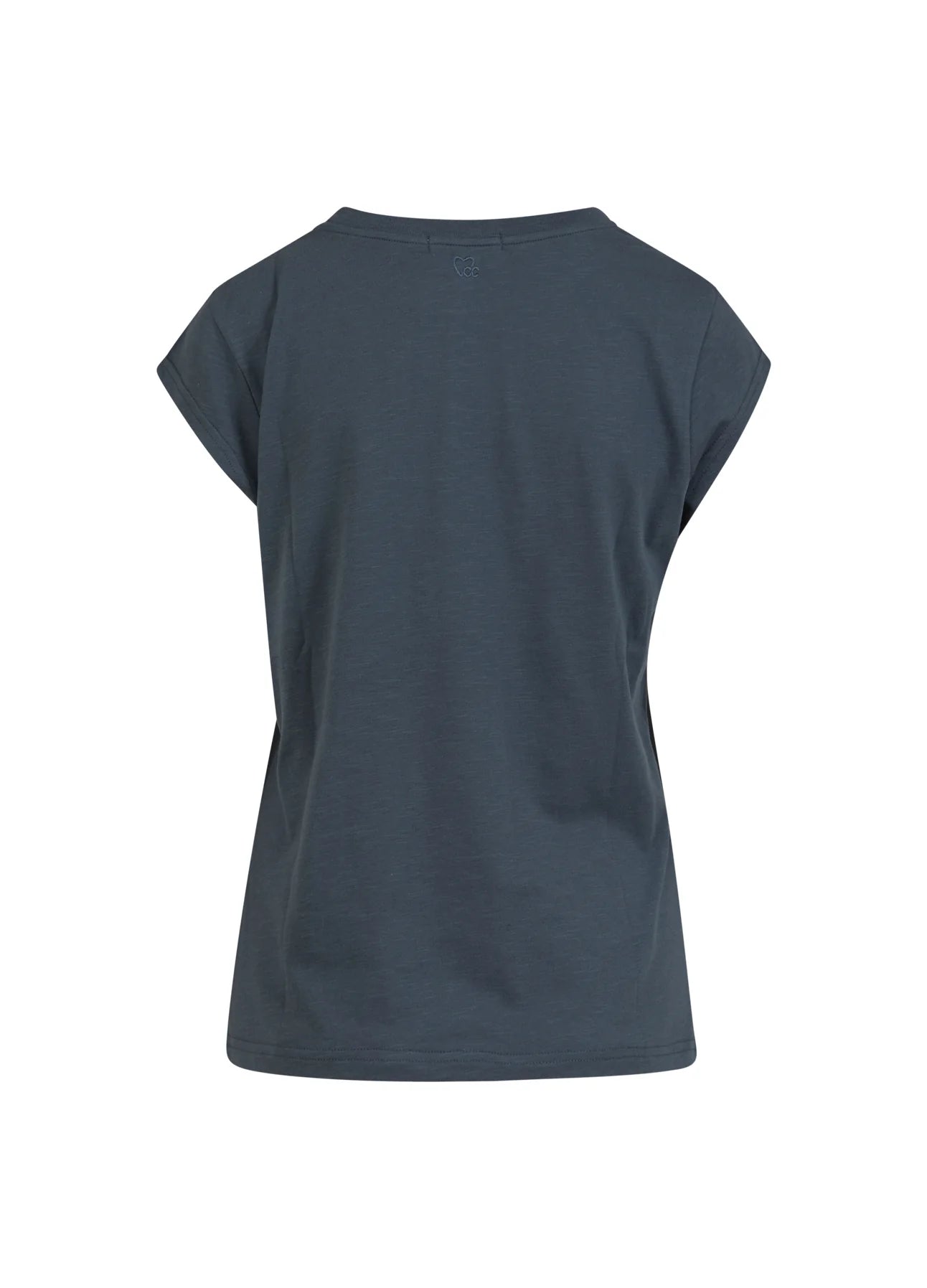 Coster Copenhagen Heart Basic V-neck T-Shirt - Stone Grey