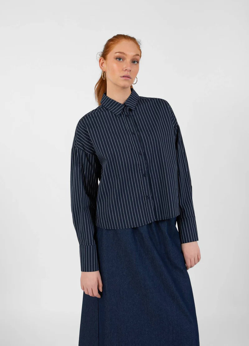 Coster Copenhagen Lyla Striped Oversized Shirt