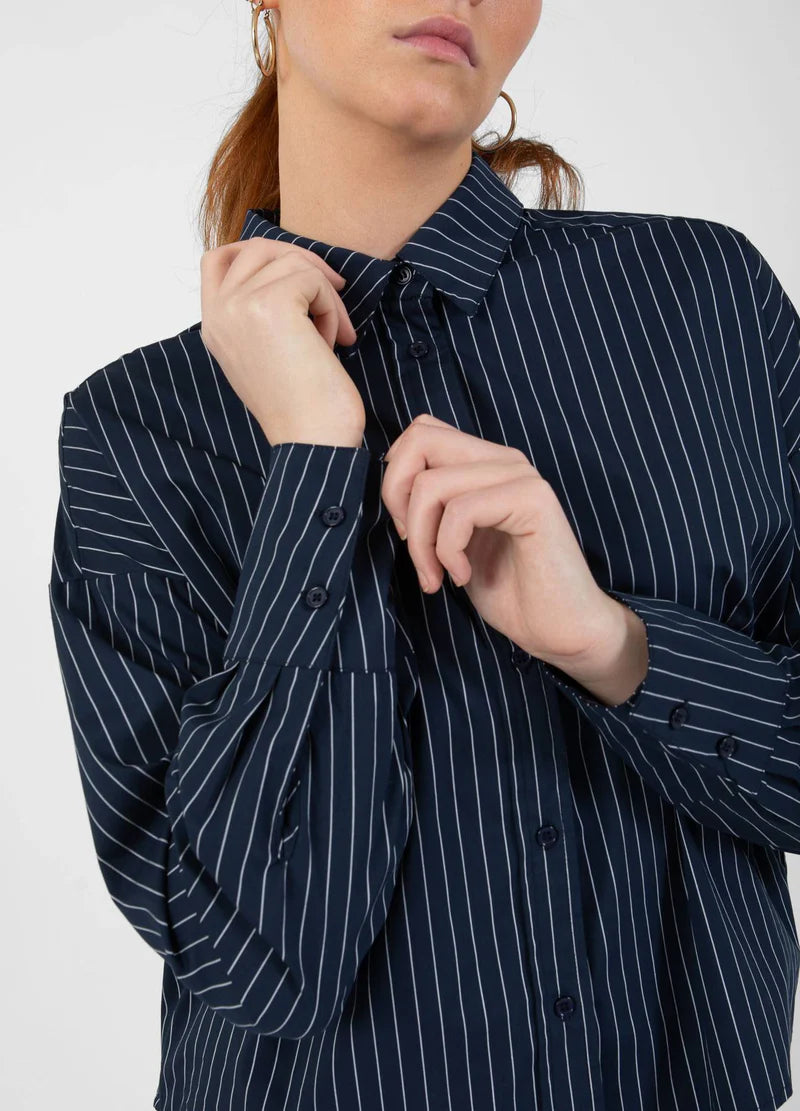 Coster Copenhagen Lyla Striped Oversized Shirt