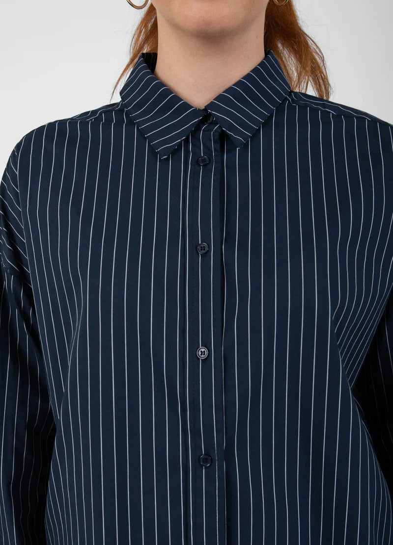 Coster Copenhagen Lyla Striped Oversized Shirt