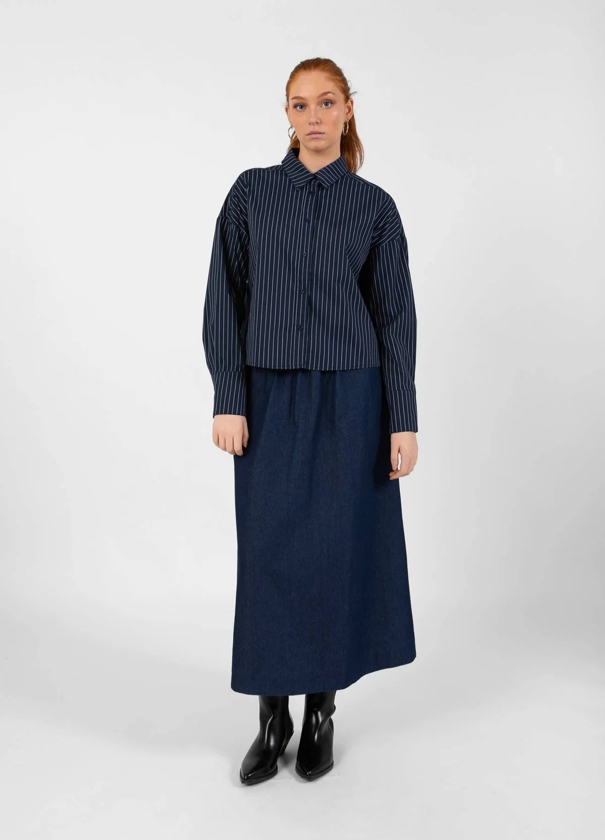 Coster Copenhagen Lyla Striped Oversized Shirt