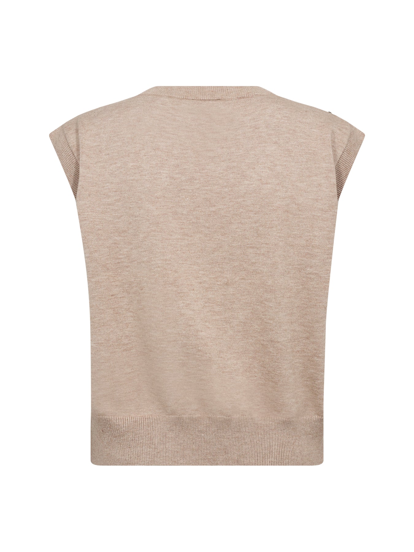 NU Denmark Charlie Knit Vest - Seasand