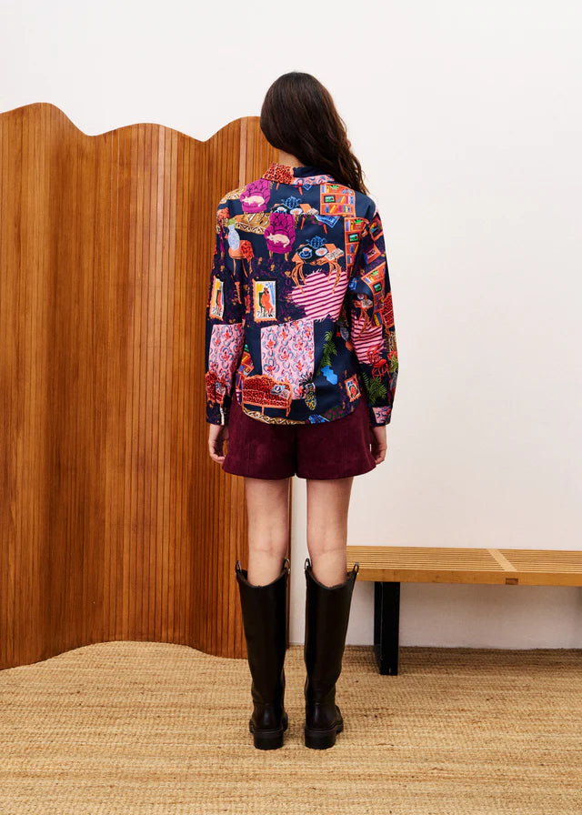 FRNCH Sartre Salon Nuit Shirt