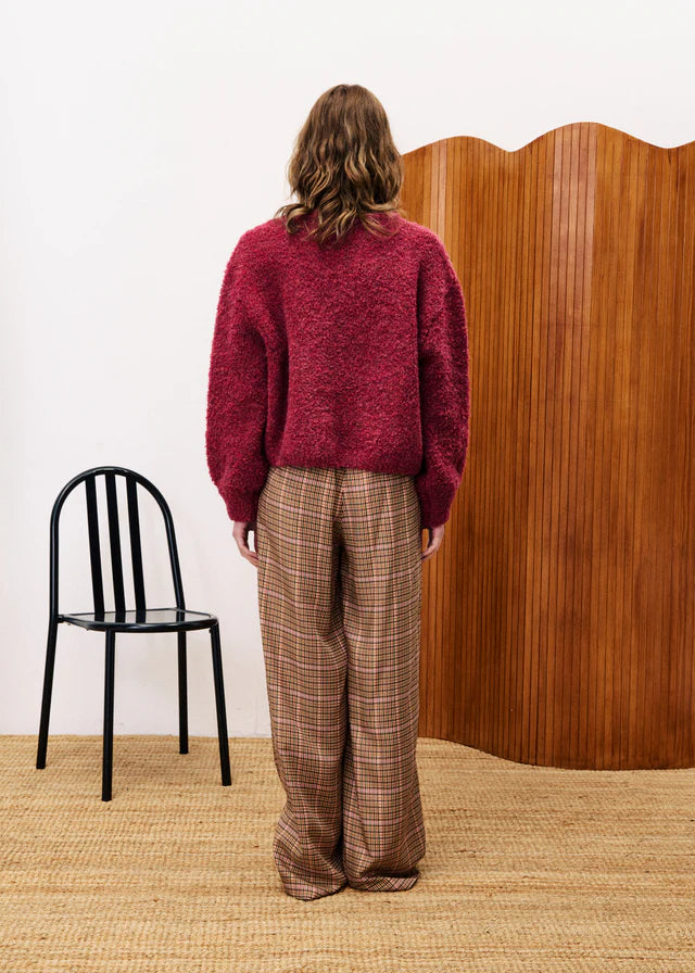 FRNCH Camelia Jumper - bordeux