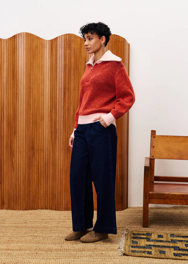 FRNCH Paloma Jumper = rouge
