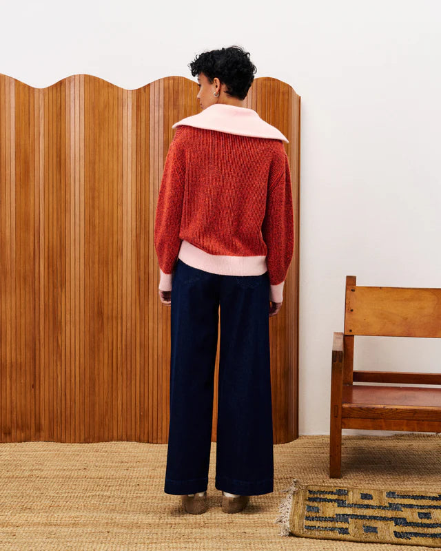 FRNCH Paloma Jumper = rouge