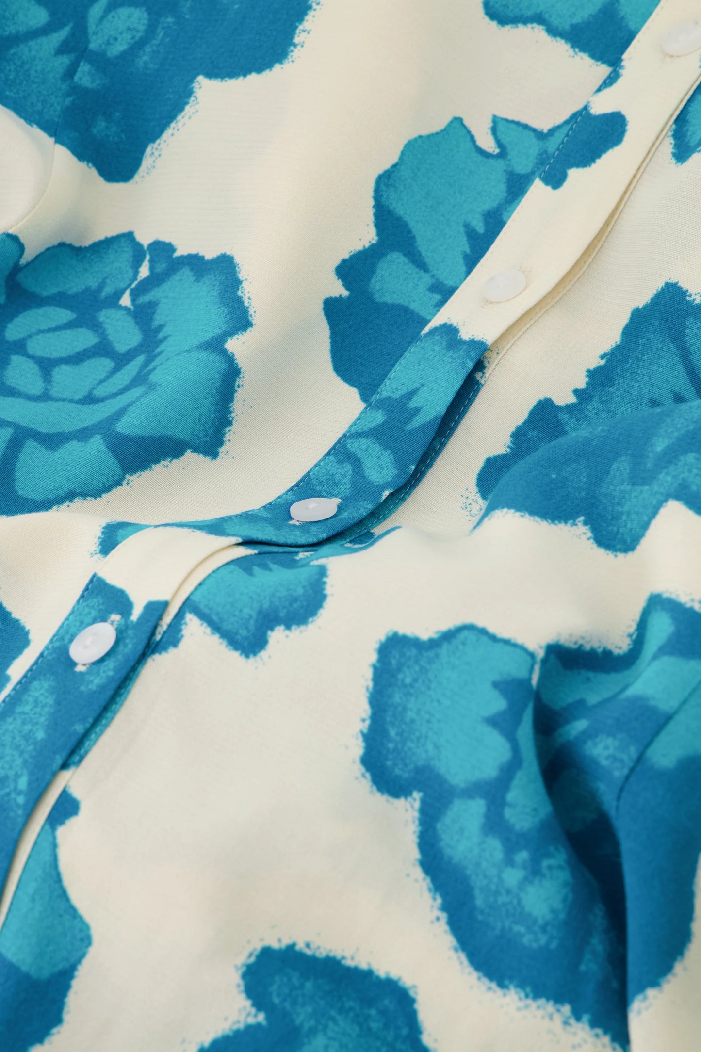 Fabienne Chapot Boyfriend Dress - blue/cream