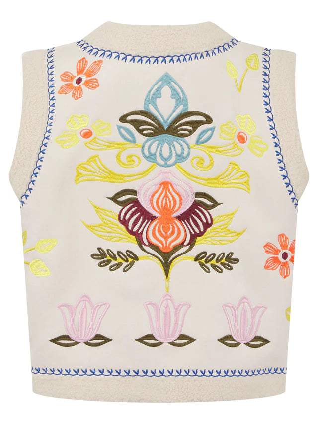 Nooki Cassidy Embroidered Gilet