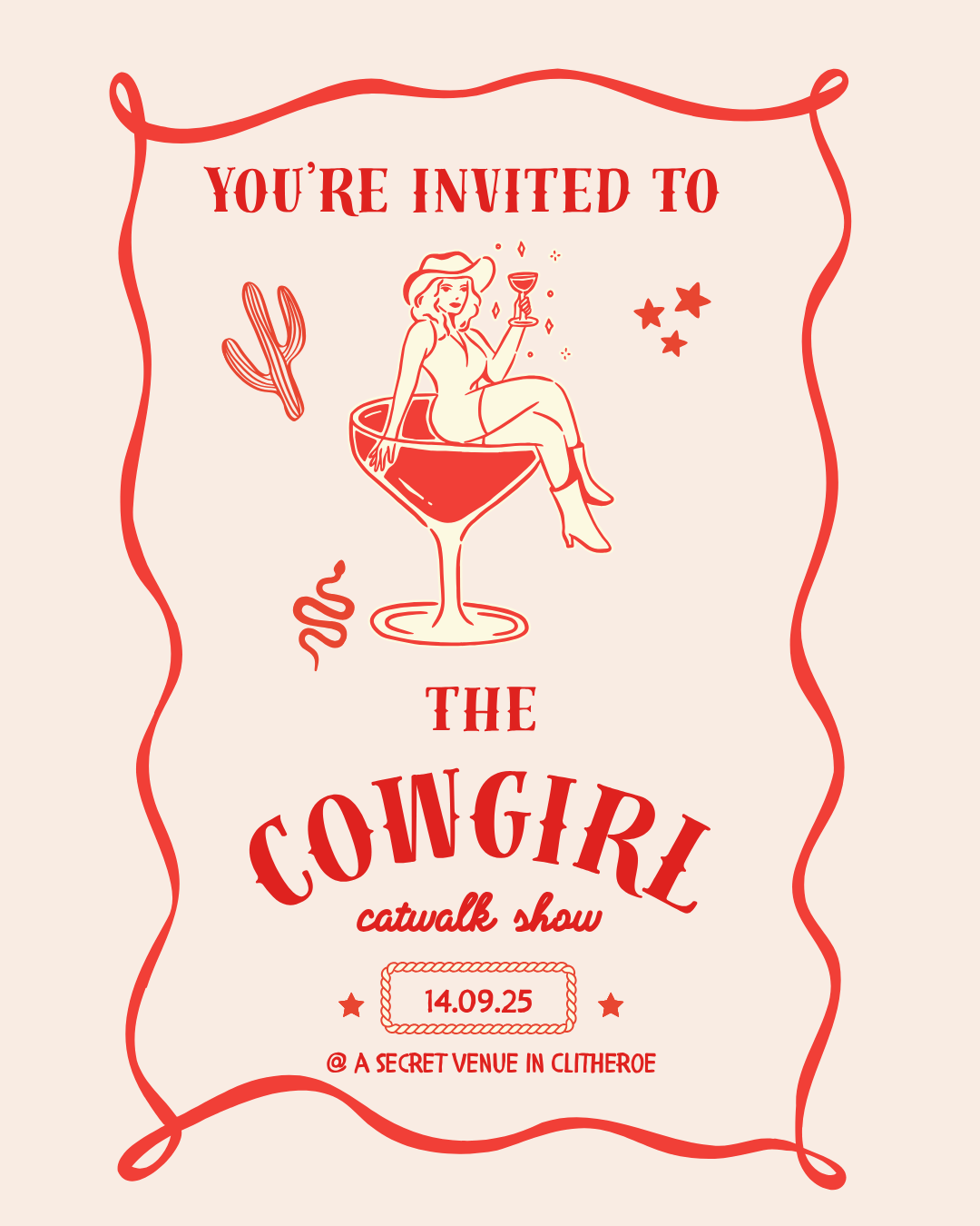 Cowgirl Catwalk Ticket