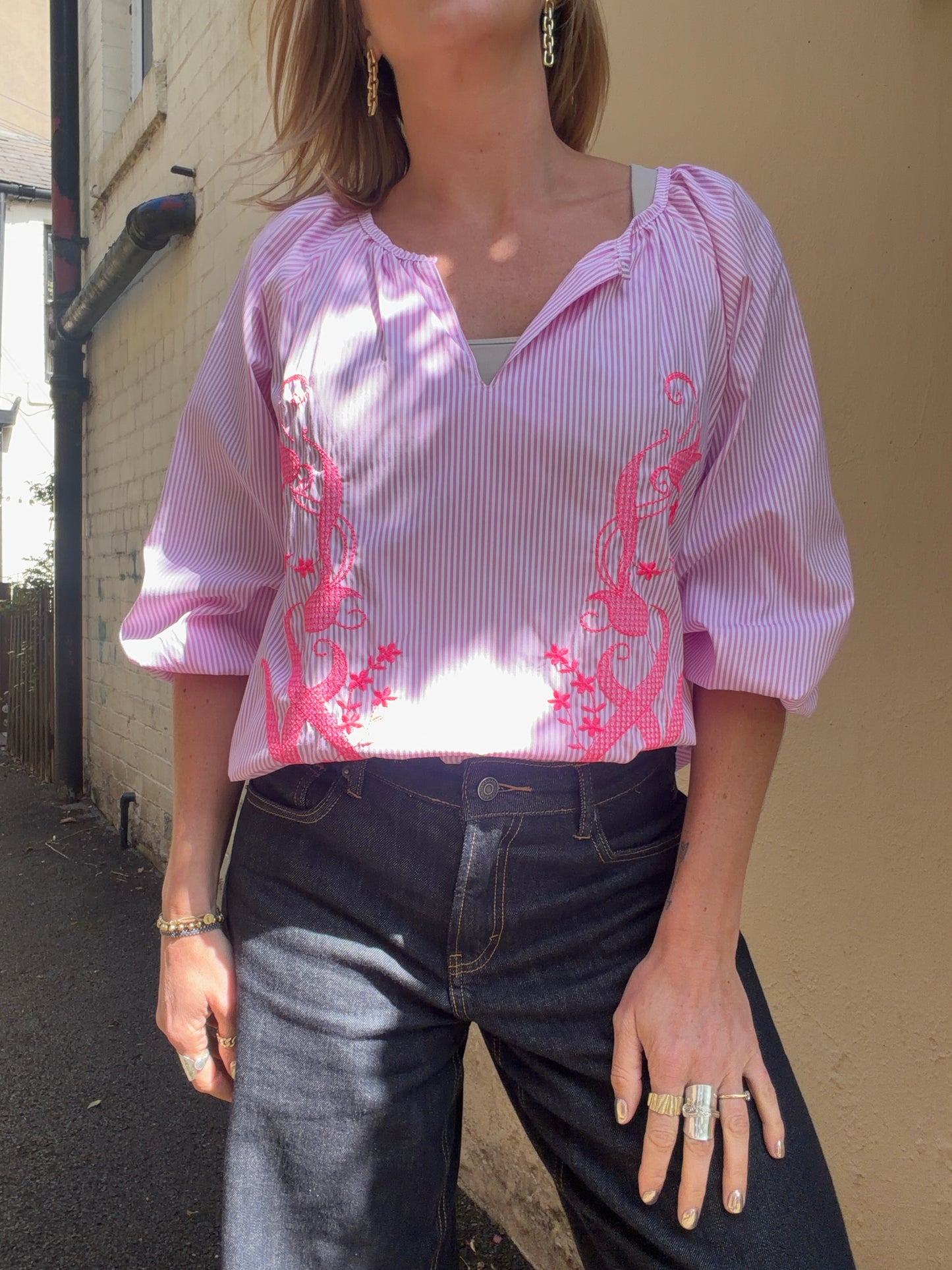 Marta Brooke Blouse - pink
