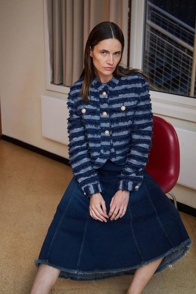 Coster Copenhagen Denim Layered Jacket