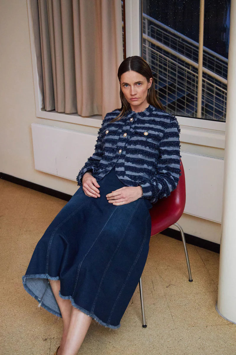 Coster Copenhagen Denim Layered Jacket