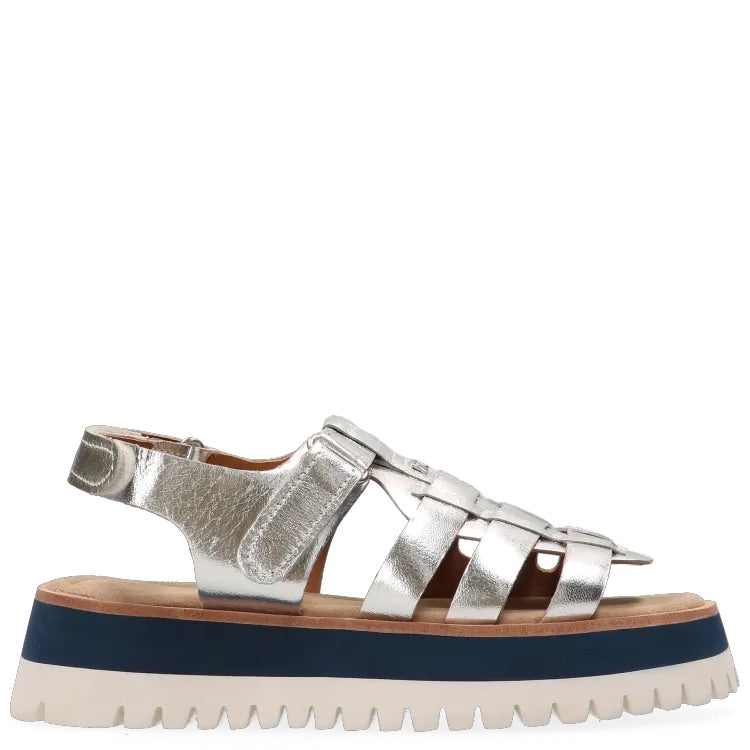 Maruti Logan Sandals - Silver