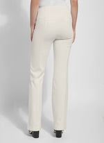 Lysse Knit Denim Trousers - oat