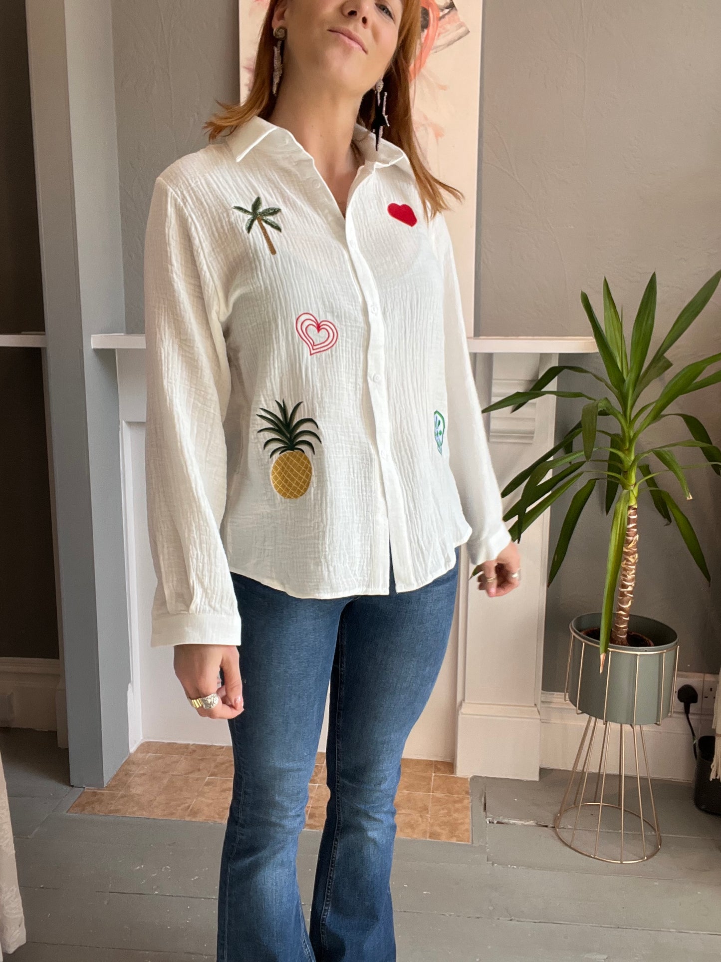 Vacation shirt - white