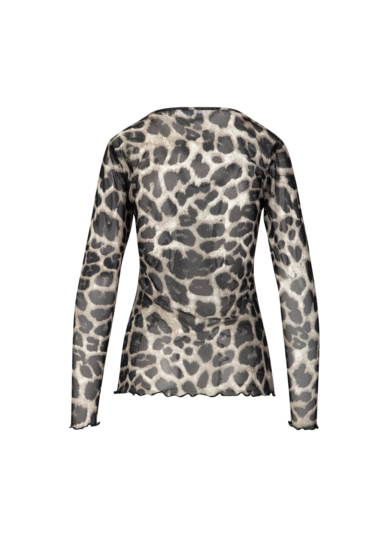 Coster CPH Eve Mesh Top - Leo Print