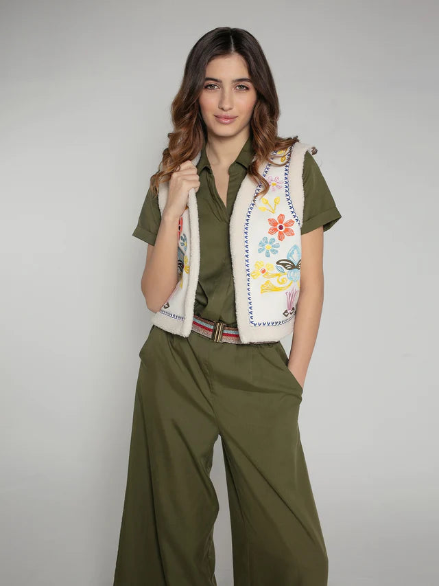 Nooki Cassidy Embroidered Gilet