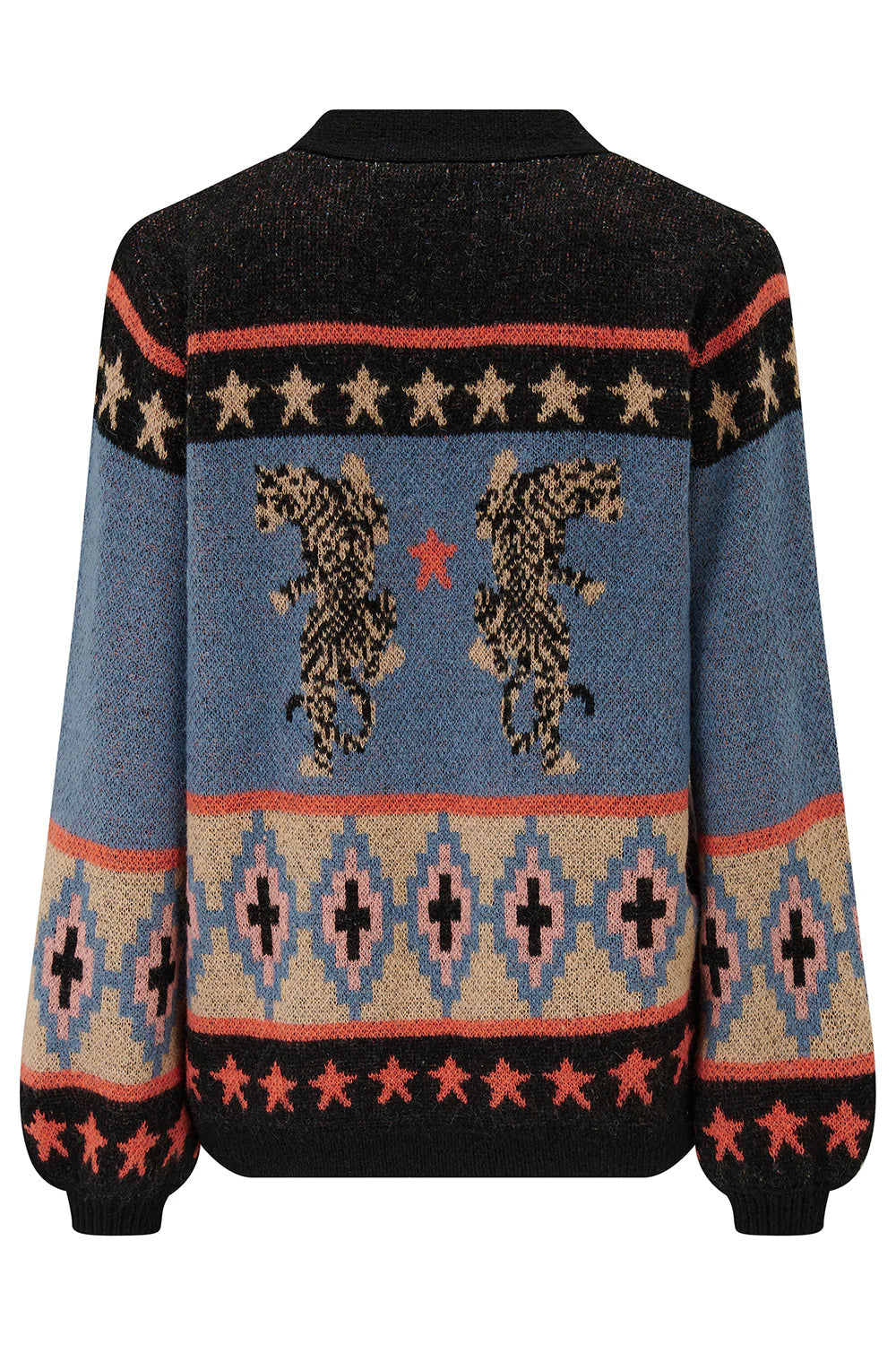 Yvette Cardigan - climbing tigers