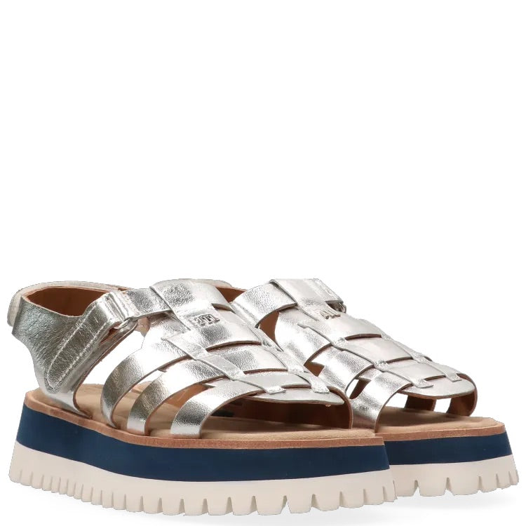 Maruti Logan Sandals - Silver