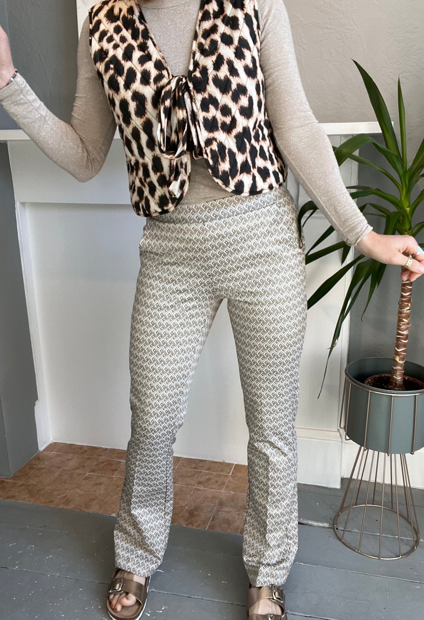 RB Bibette multi jacquard - Dark Sand