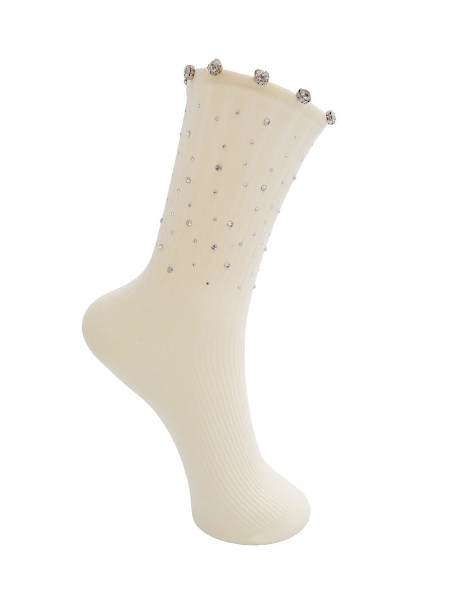BC Diamond Socks - cream