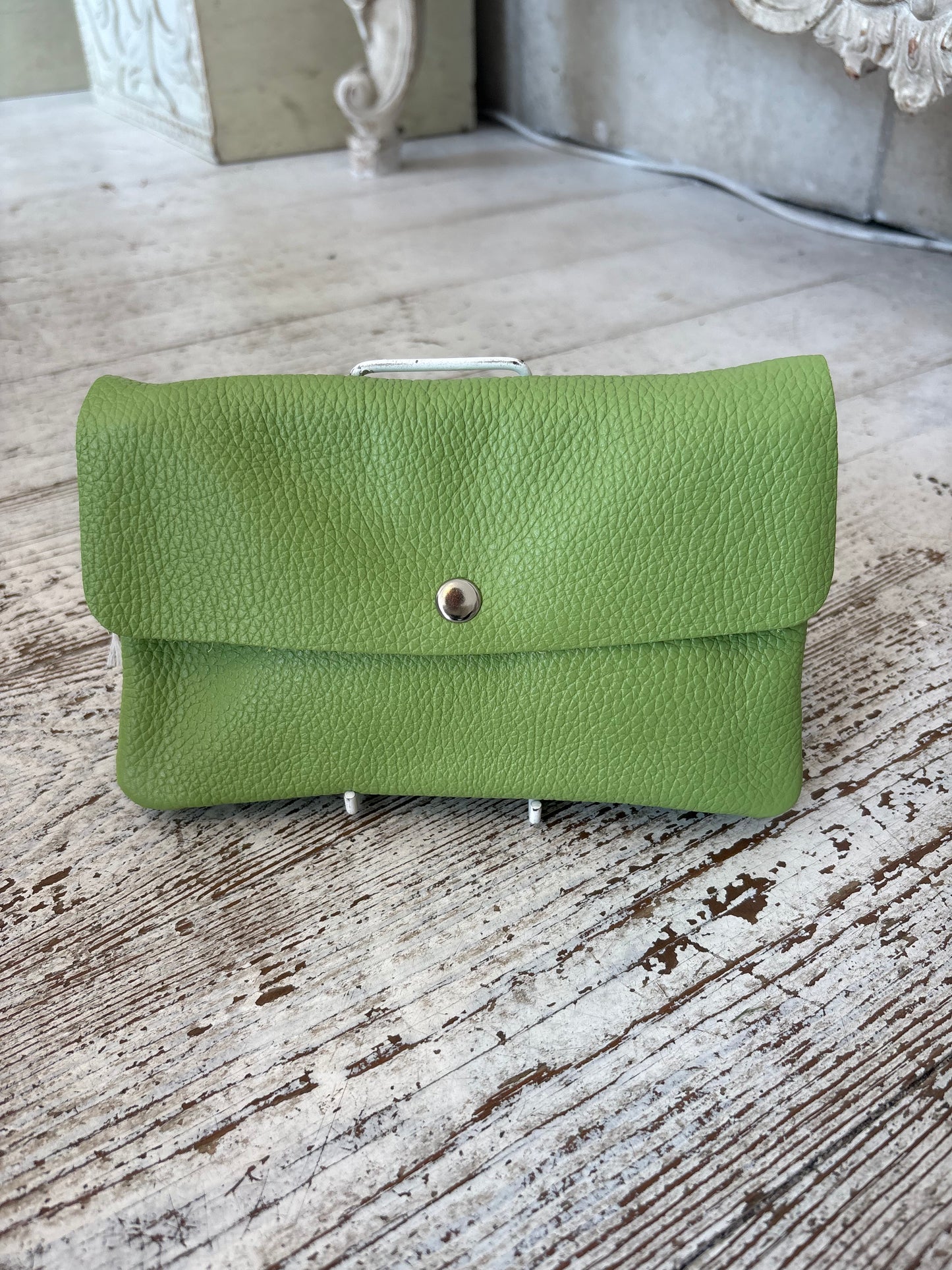 Leather Clutch Bag - Various Colours