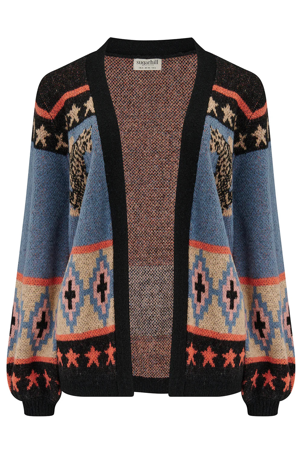 Yvette Cardigan - climbing tigers