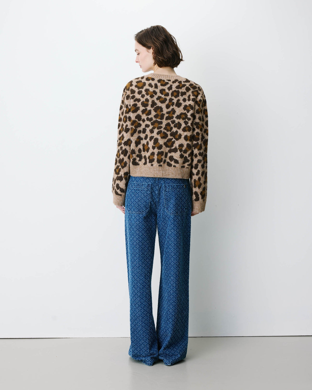 G&M Agnes Cardigan - leopard