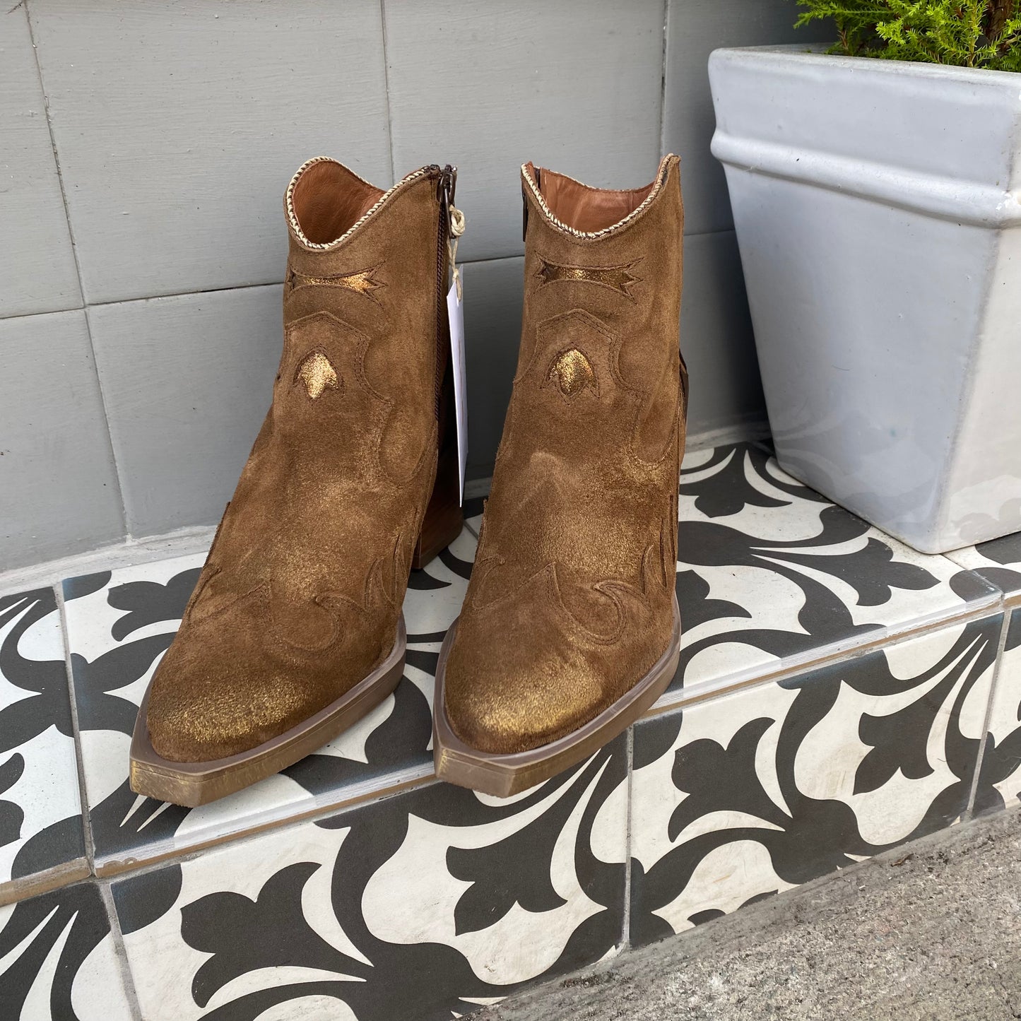 Nemonic boots - Tabaco