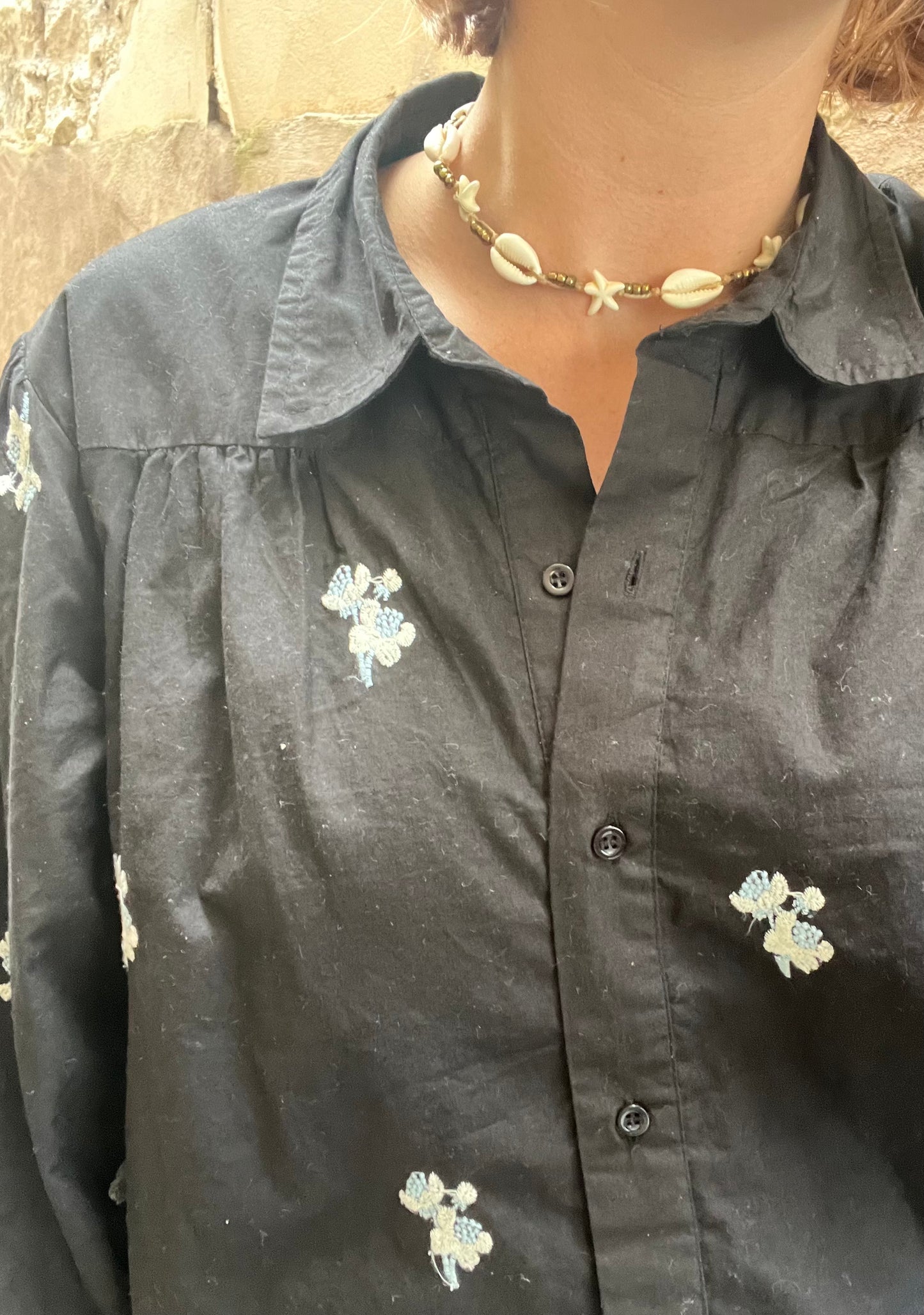 BC Shia Boho Blouse - black