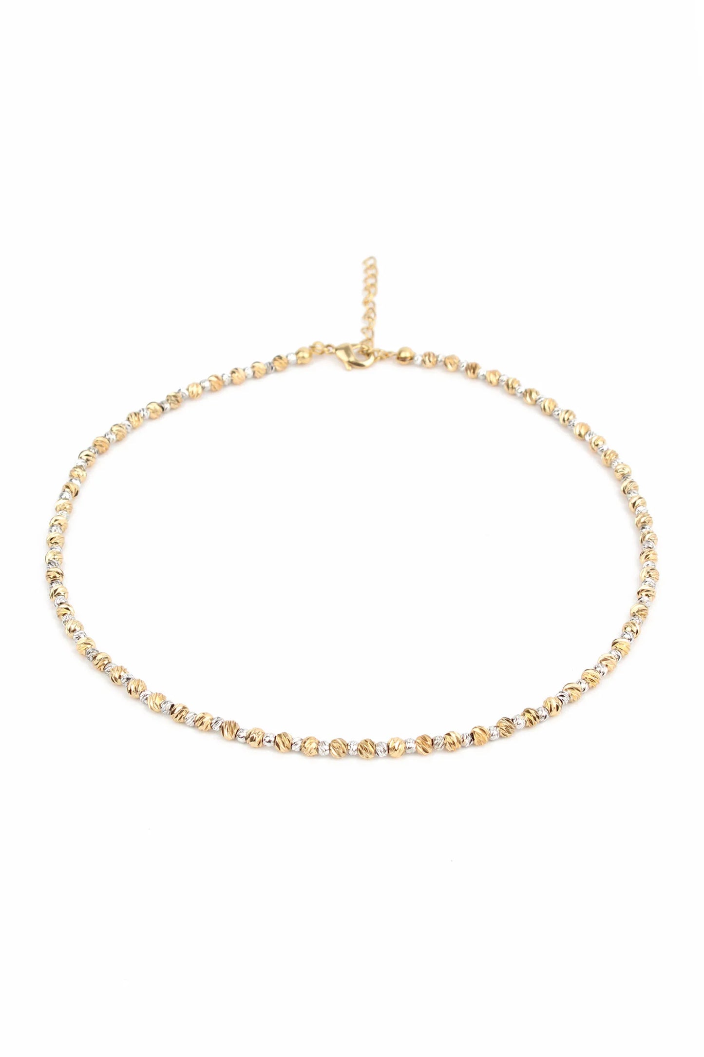 My Doris Beaded Necklace - Gold & Silver