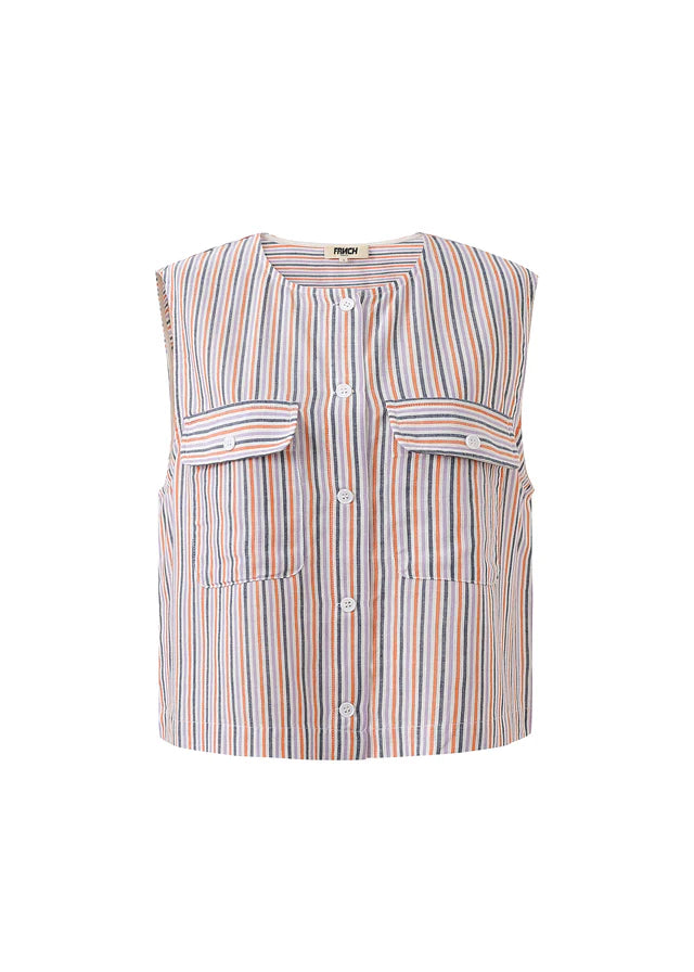 FRNCH Nilani Vest - Orange