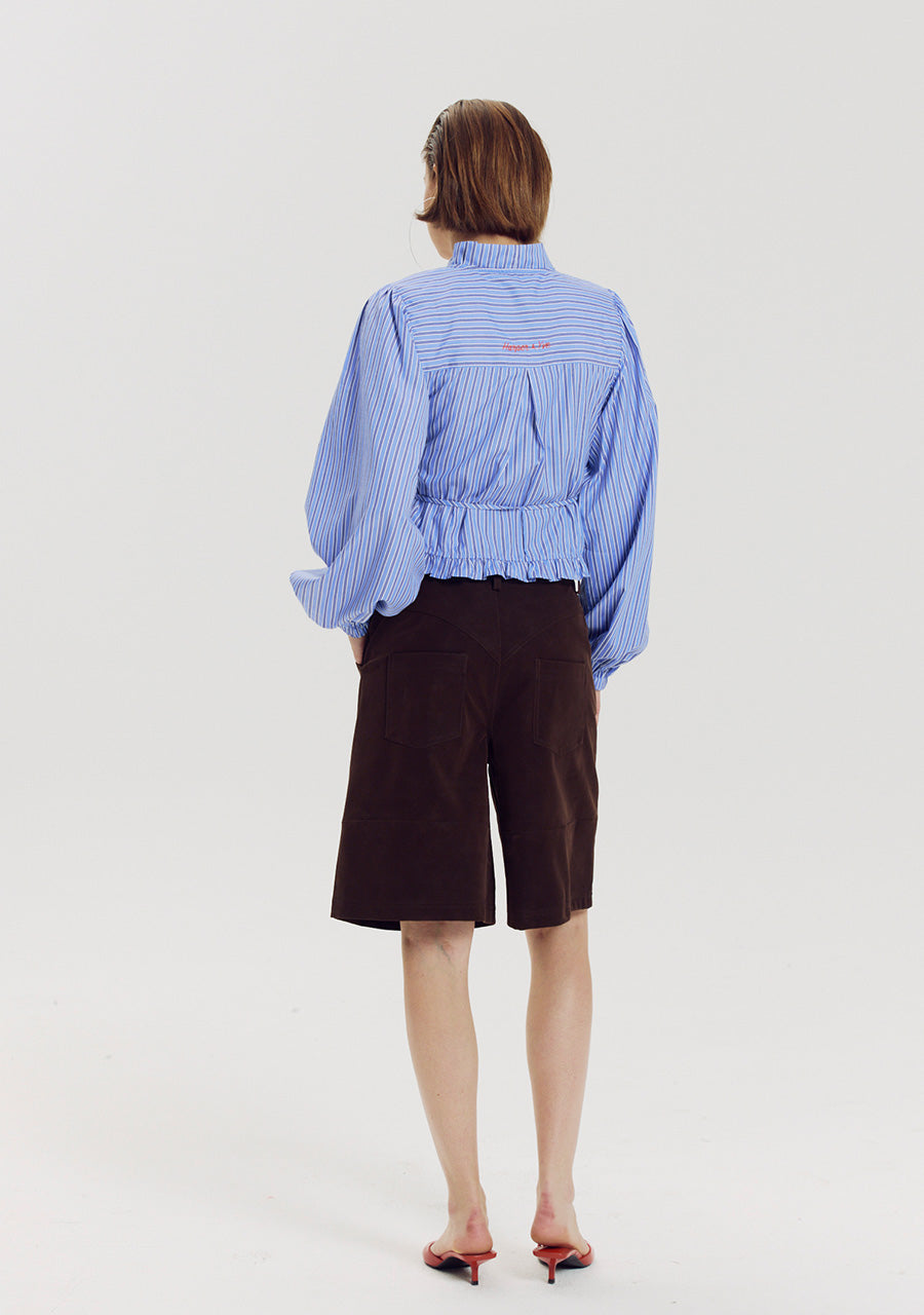 H&Y Debby Shirt - blue stripes