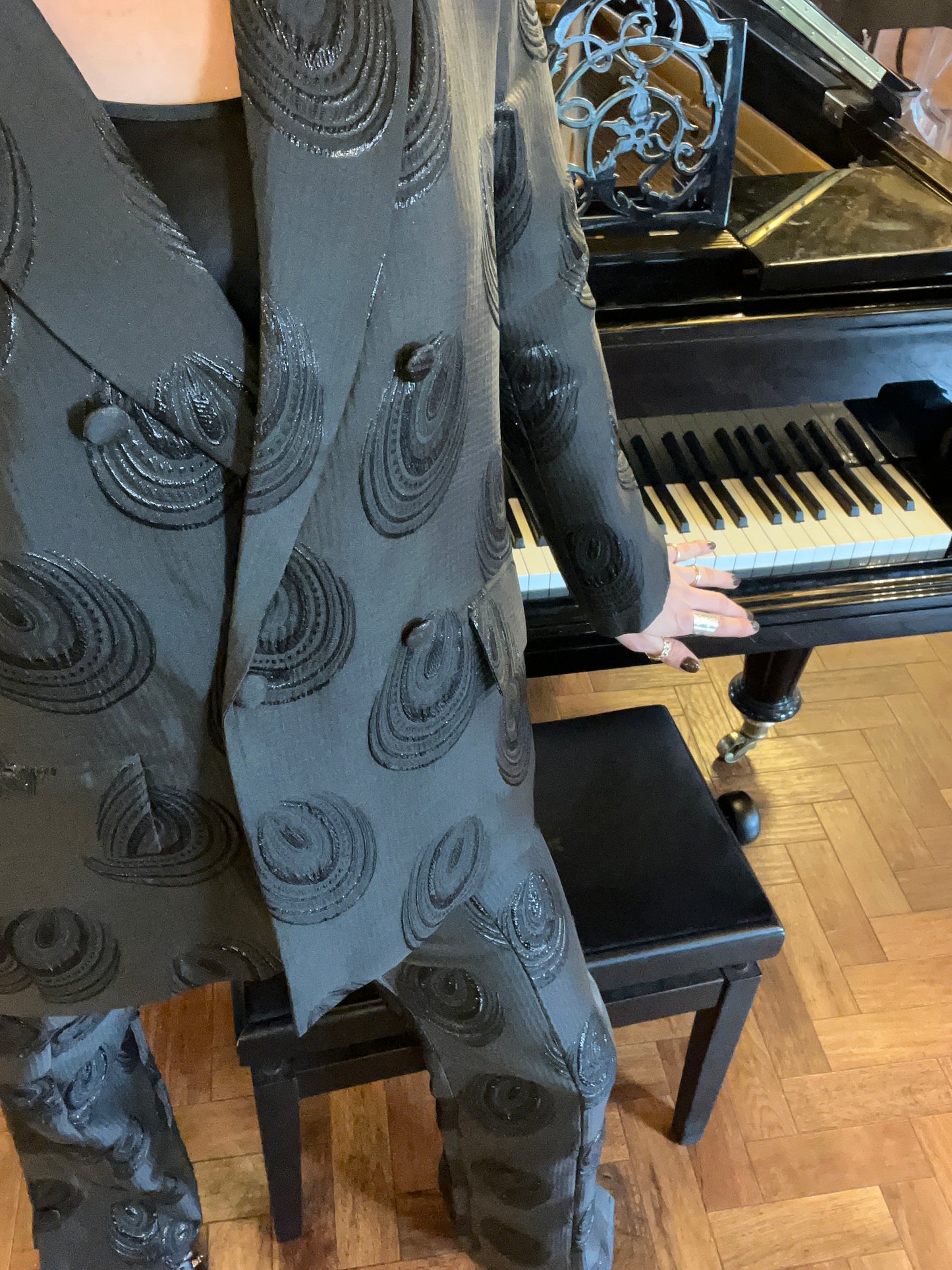 Ghospell Jacquard Blazer