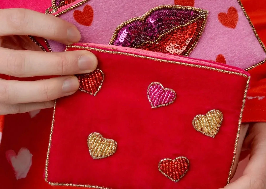 My Doris Multi Heart Small Pouch