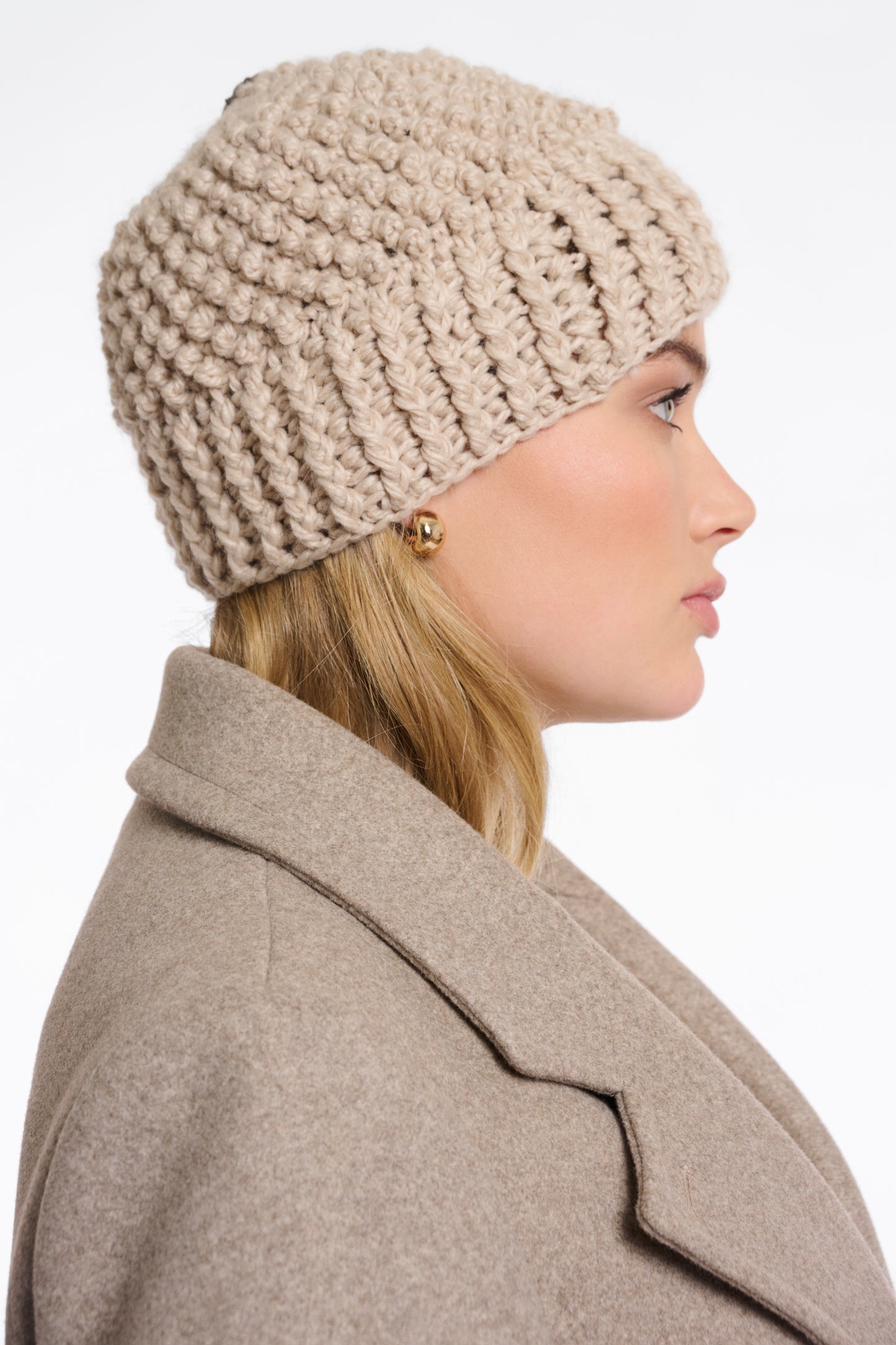 R&P Kevina Knitted Hat - Birch