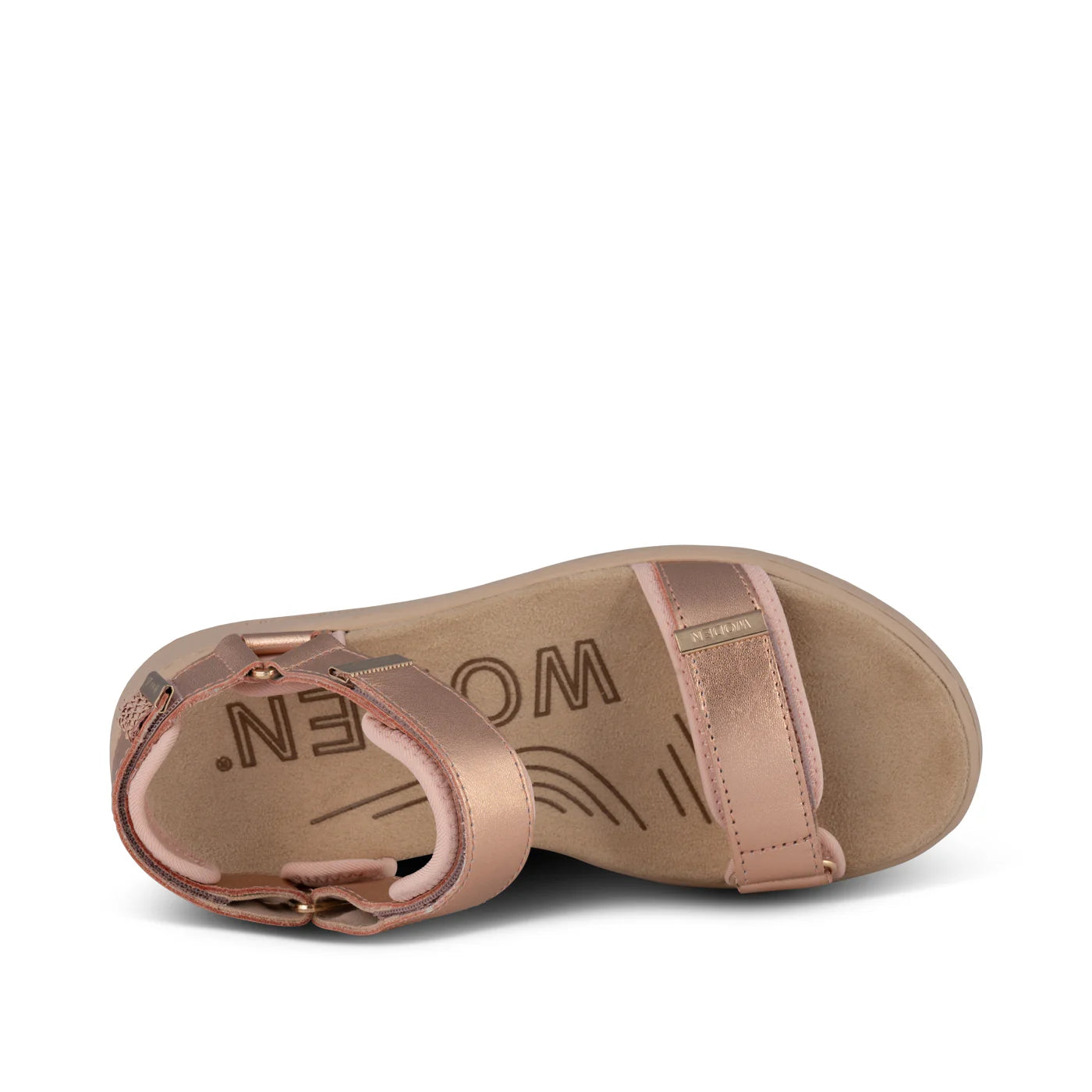Woden Line sandals - rose metallic