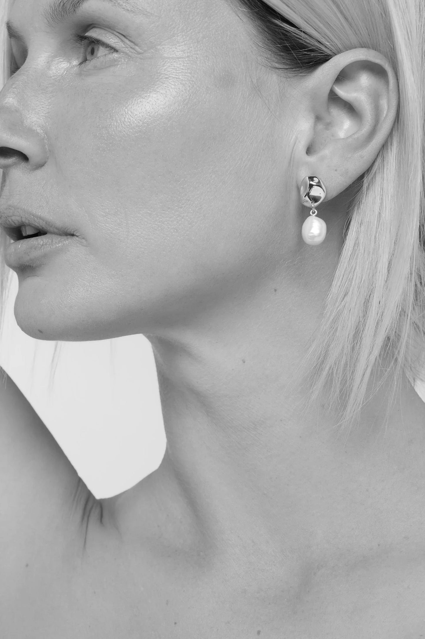 Tutti & Co Perla Earrings - Silver