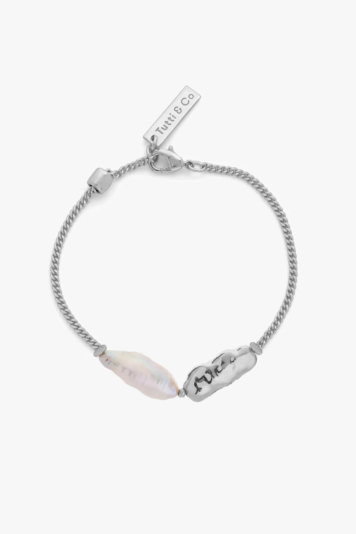 Tutti & Co Lustre Bracelet - Silver