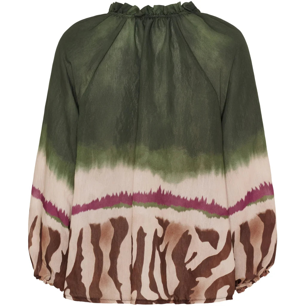 Marta Belladonna Blouse - Military