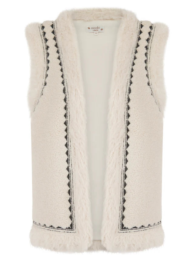 Nooki Dannika Gilet - Cream