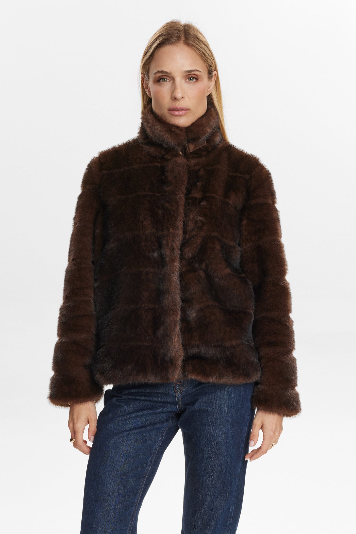 Numph Windall Jacket - choc brown