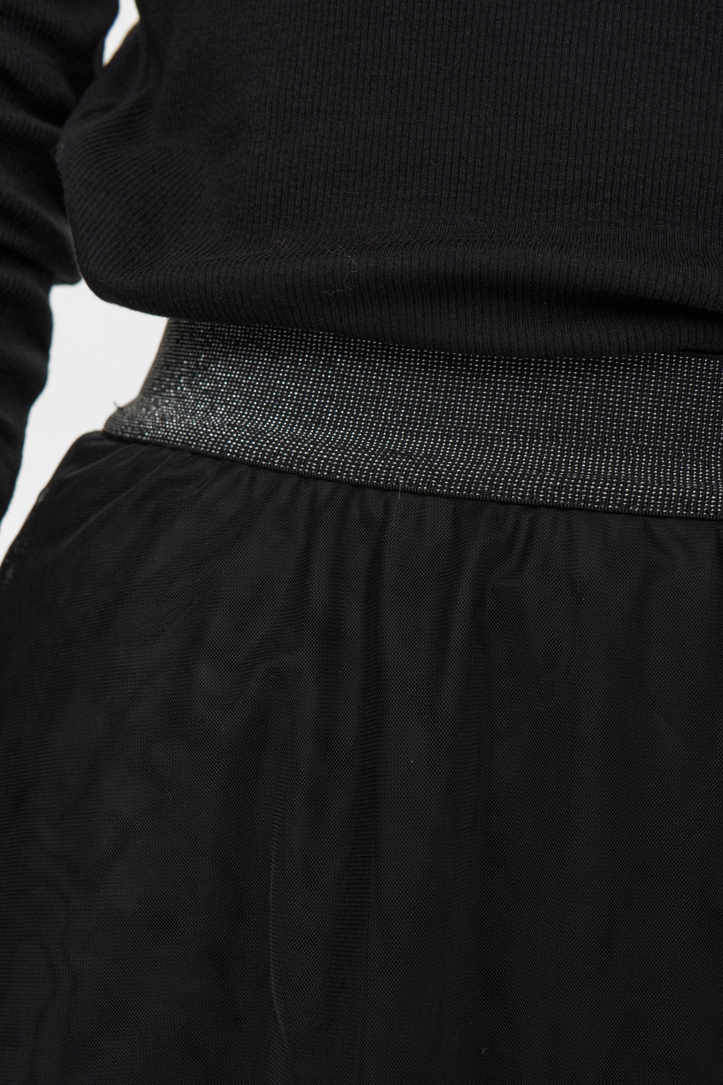 Numph Ea Layer skirt - black