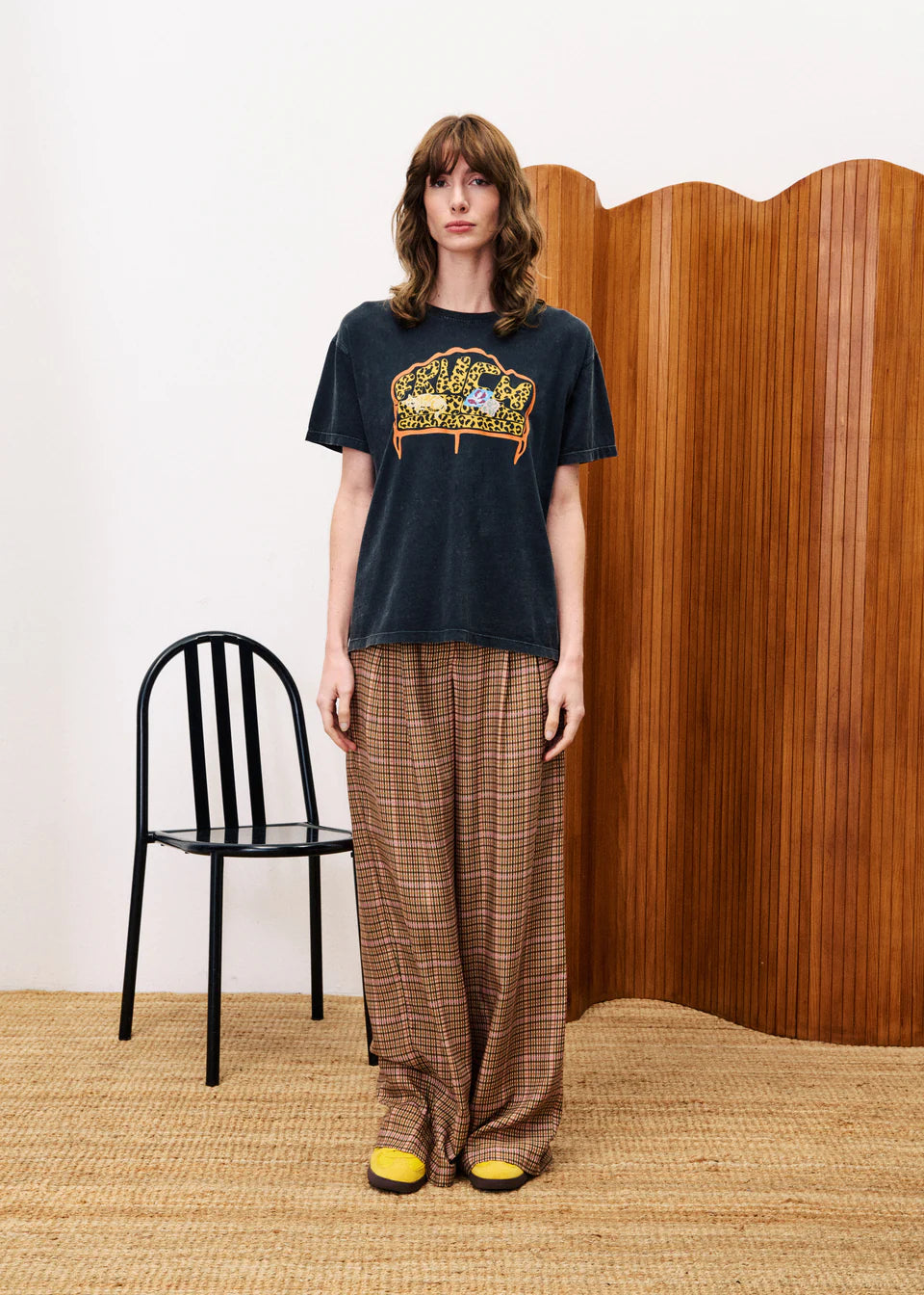 FRNCH Stevia Anthracite T-Shirt