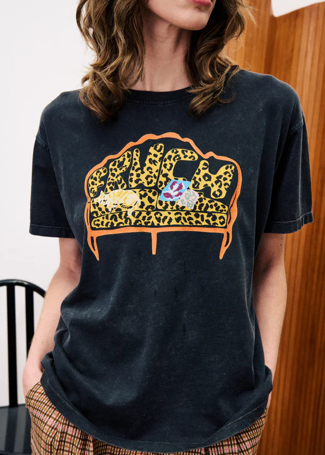 FRNCH Stevia Anthracite T-Shirt