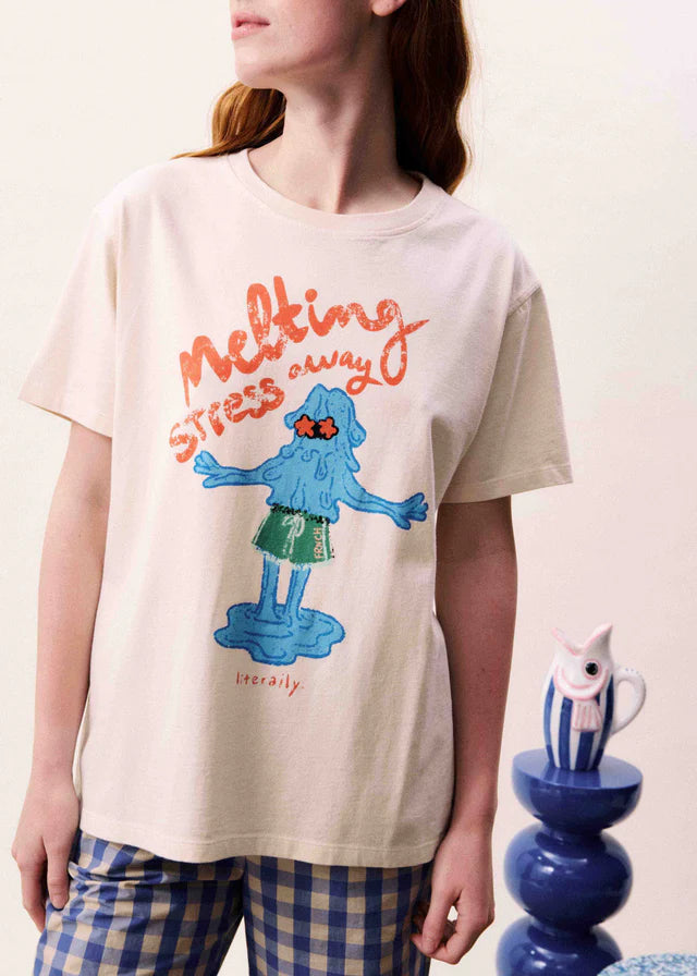 FRNCH Elodea Cream T-Shirt