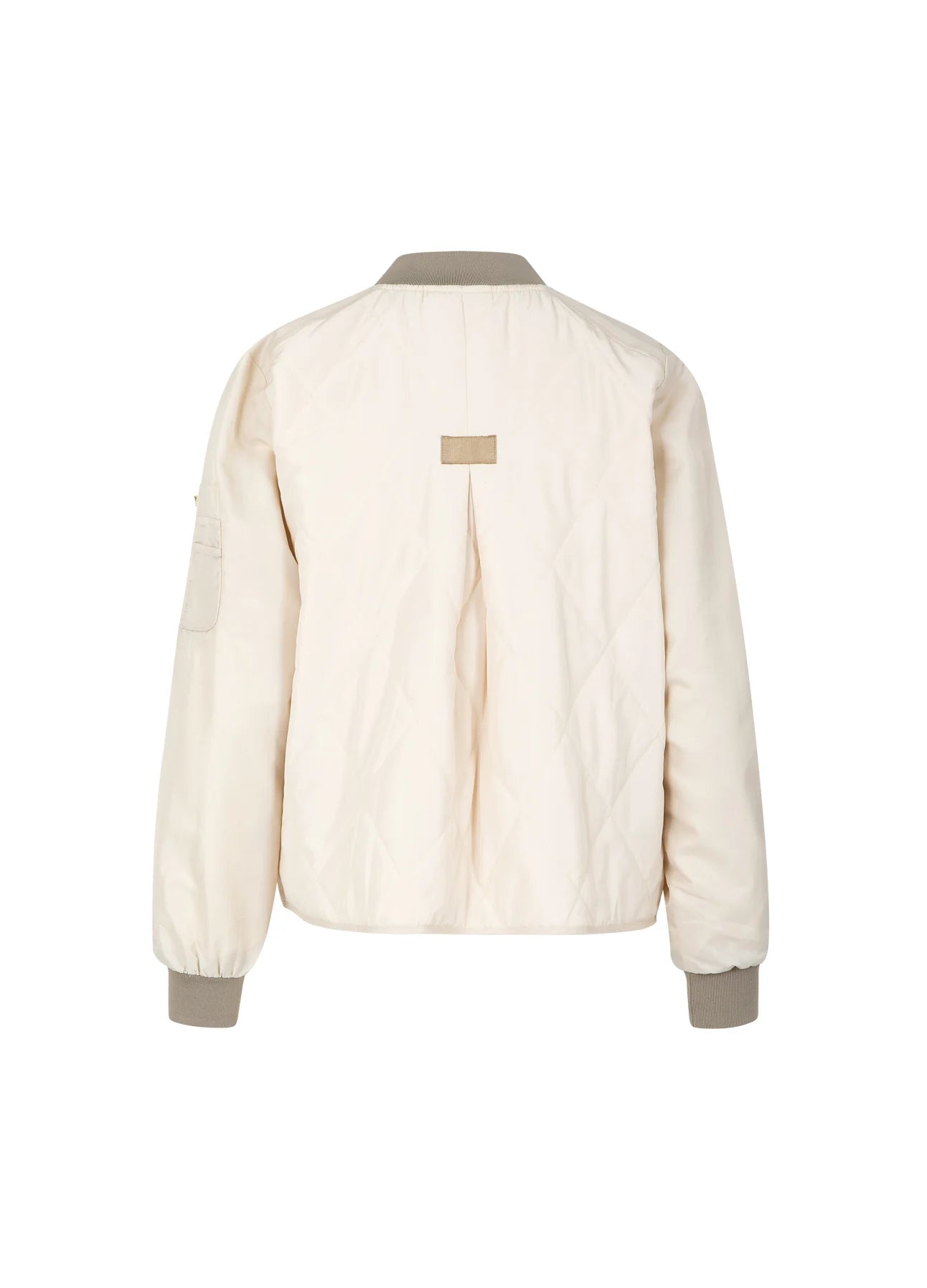 Coster CPH Quilted Bomber Jacket - Pearl
