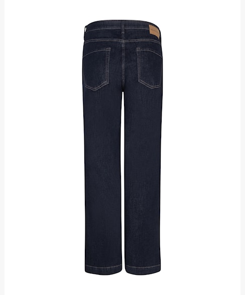 RB Colette Front Patch Pocket Jeans - dark blue