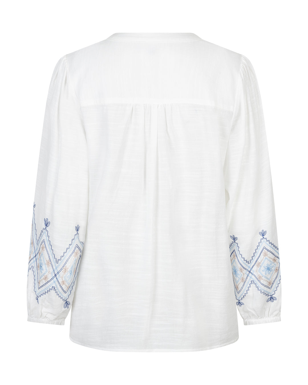 RB Embroidered Blouse - white